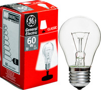 Лампа накаливания General Electric 60A1 CL E27 230V прозрачная