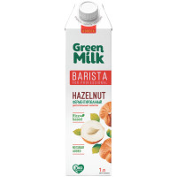Напиток фундучный Green Milk на рисовой основе ультрапастеризованный для детского питания, 1л