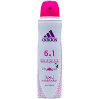 Антиперспирант Adidas Cool&Care 6 в 1 48 часов женский спрей, 150мл