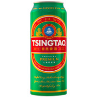 Пиво Tsingtao Премиум Лагер светлое фильтрованное пастеризованное 5%, 500мл