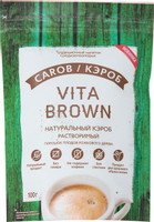 Кэроб Vita Brown растворимый натуральный, 100г