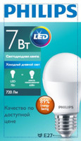 Лампа светодиодная Philips LED Bulb E27 6500K 7W