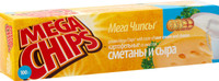 Чипсы картофельные Mega Chips со вкусом сметаны и сыра, 100г