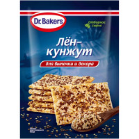 Смесь семян Dr.Bakers Лен-Кунжут, 15г