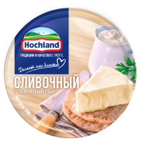 Сыр плавленый Hochland сливочный порционный 50%, 140г