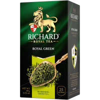 Чай Richard Royal Green зелёный китайский в пакетиках, 25х2г