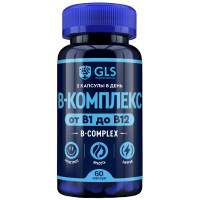 Бад Gls Pharmaceuticals B-комплекс 430мг, 60шт