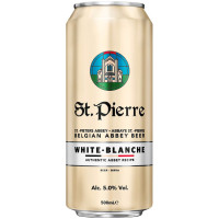 Напиток пивной St. Pierre Blanche Сан Пьерр Бланш светлый нефильтрованный 5%, 500мл