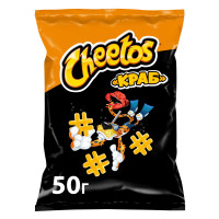 Снеки Cheetos кукурузные со вкусом краба, 50г
