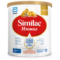 Смесь Similac Изомил сухая c рождения, 400г