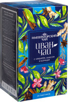 Чай Императорский Чай травяной имбирь-анис-корица в пакетиках, 20х1.2г