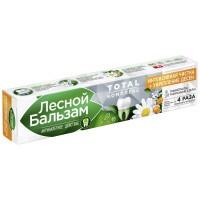 Зубная паста Лесной Бальзам основной уход за дёснами и зубами ромашка-облепиха-отвар трав, 75мл