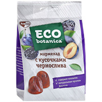 Мармелад Eco Botanica с кусочками чернослива, 200г