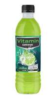 Напиток Vitamin drink Power Star лайм-мята, 500мл