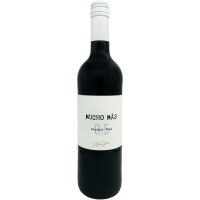 Вино Mucho Mas безалкогольное красное полусухое, 750мл