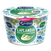 Десерт Viola Сливочный Laplandia со вкусом фисташки 7.1%, 180г