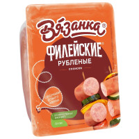 Сосиски Вязанка Филейские рубленые варёные, 300г