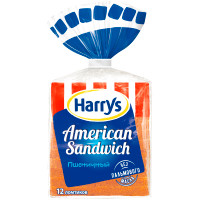 Хлеб Harry's American Sandwich сандвичный пшеничный, 470г