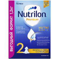 Смесь Nutrilon 2 Premium молочная с 6 месяцев, 1.2кг