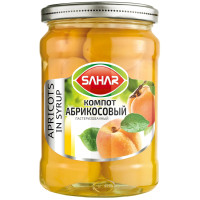 Компот Sahar абрикосовый, 660г