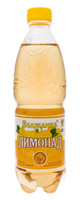 Напиток безалкогольный Волжанка Лимонад с сахаром газированный, 500мл