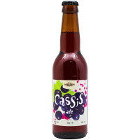 Пиво Василеостровское пастеризованный нефильтрованный осветленный Кассис эль 6%, 330мл