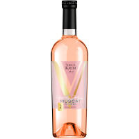 Вино Villa Krim Muscat Riviera розовое полусладкое 12%, 750мл