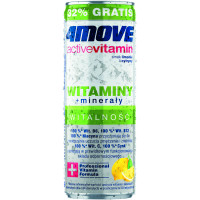 Напиток 4Move Active Vitamin Drink Vitamin +Minerals безалкогольный газированный, 330мл