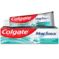 Зубная паста Colgate Макс Блеск Кристальная мята с отбеливающими пластинками, 100мл