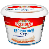 Сыр President Сливочный творожный, 140г