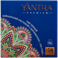 Чай Yantra Earl Grey черный цейлонский листовой с бергамотом, 100г