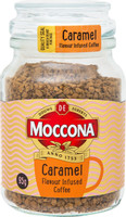 Кофе Moccona Caramel растворимый с ароматом карамели, 95г