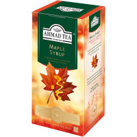 Чай Ahmad Maple Sirup зелёный байховый кленовый сироп, 25х1.5г