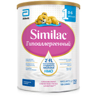 Смесь Similac 1 Гипоаллергенный сухая c 0 до 6 месяцев, 750г