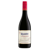 Вино игристое Riunite Lambrusco Rosso красное полусладкое 8%, 750мл