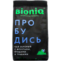 Чай Bioniq Пробудись зелёный с фруктами ягодами и травами, 50г
