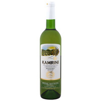 Вино Kamrini Гроздь Муската янтарного белое полусладкое 10-12%, 700мл