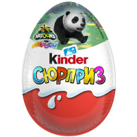 Яйцо шоколадное Kinder сюрприз с игрушкой в ассортименте, 20г