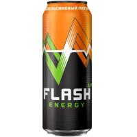 Энергетик Flash up Апельсиновый ритм безалкогольный газированный, 450мл