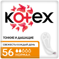 Прокладки Kotex Normal, 56шт