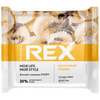 Хлебцы Protein Rex Банановый трайфл протеиновые, 55г