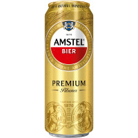 Пиво Amstel Премиум Пилснер светлое фильтрованное 4.8%, 430мл