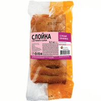 Слойка Стерх с ветчиной и сыром, 100г