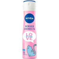 Антиперспирант Nivea Love Be Trendy Нежная свежесть спрей, 150мл