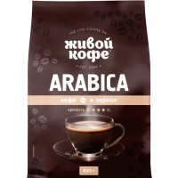 Кофе Живой Кофе Жареный в зернах арабика, 800г