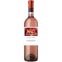 Вино Алазанская долина ординарное розовое полусладкое, 750мл