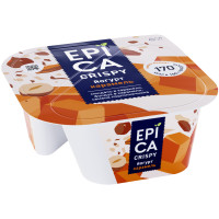 Йогурт Epica Crispy карамель 10.2%, 140г