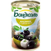 Маслины Bonduelle Охибланка фаршированные сыром фета, 300г