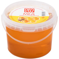 Мёд цветочный натуральный Пр!ст, 1кг