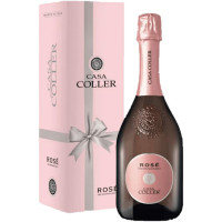 Вино игристое Casa Coller Rose брют розовое 11% в п/у, 750мл